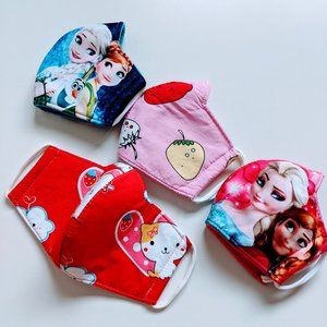 Kid Masks 3 Layer, Frozen Donald duck for girls